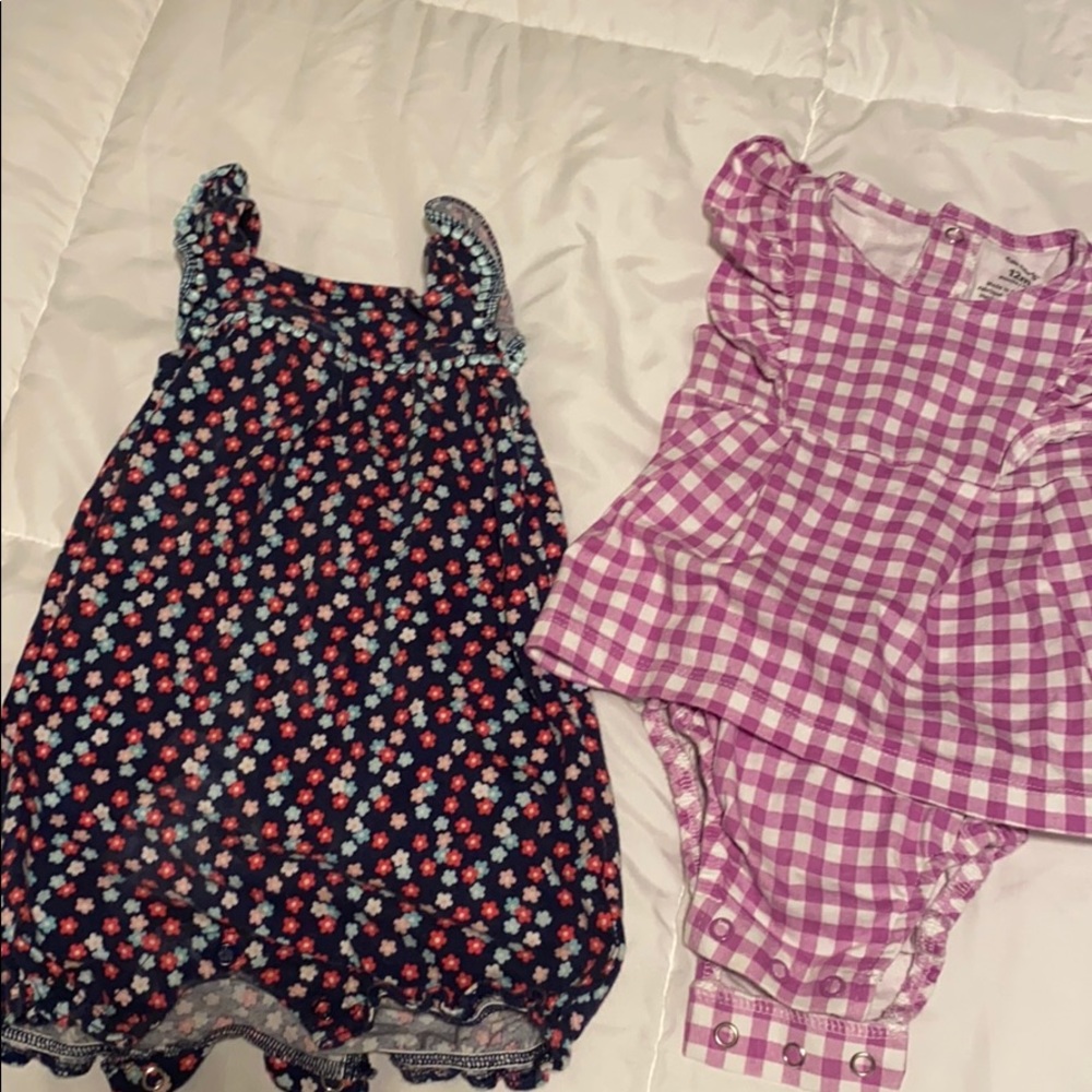 Girls rompers